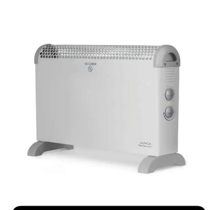 Convenctor electrico marca alpaca color blanco silent heat 2000 1000/2000w