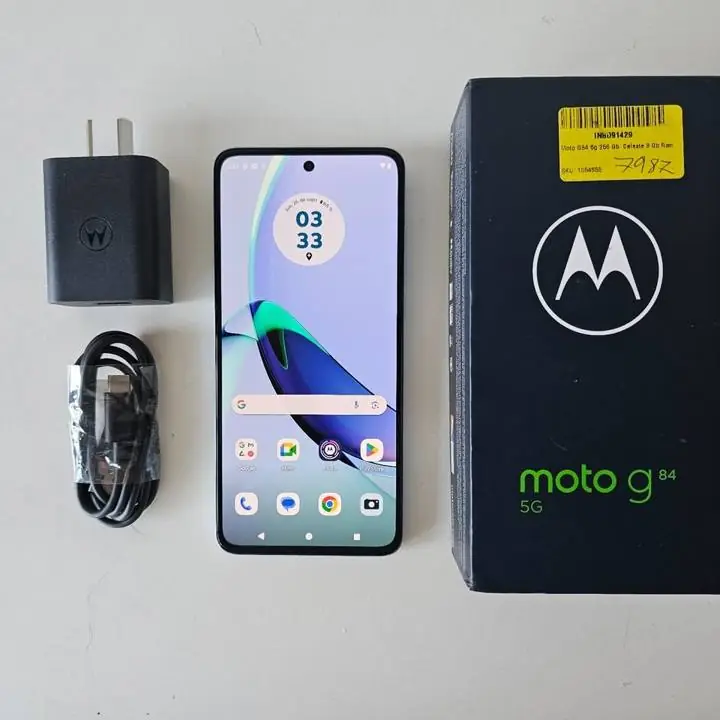 Moto g84 256gb 8gb ram + caja nuevo