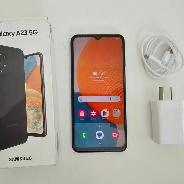 Samsung galaxy a23 128gb 4gb ram negro+ caja