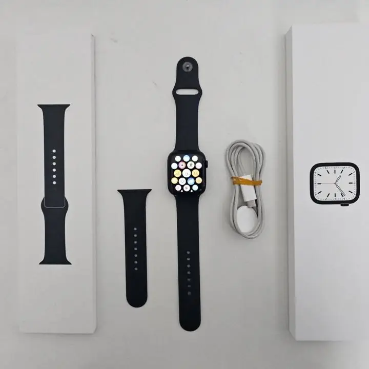 Apple watch serie 7 45mm bat 83% + caja