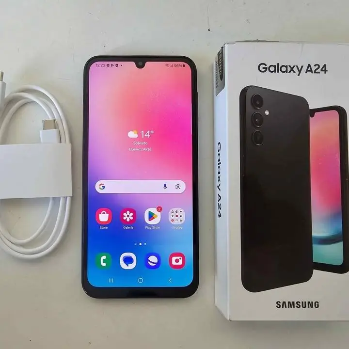 Samsung A24 4G 128GB + caja + cable