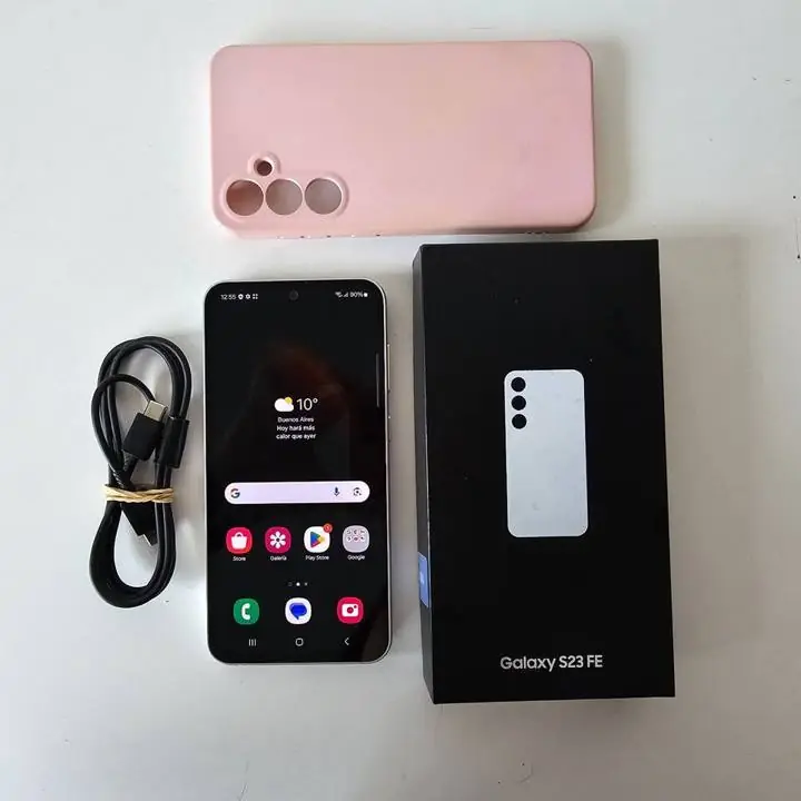 Samsung galaxy S23 fe 128gb + cable y caja