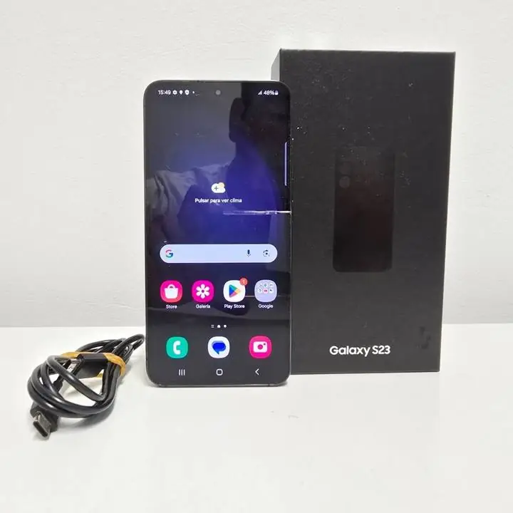 Samsung s23 256gb + cable + caja