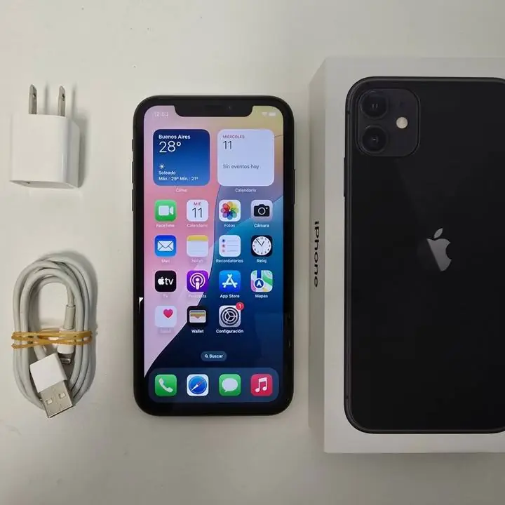 iPhone 11 128gb + cable cargador y caja
