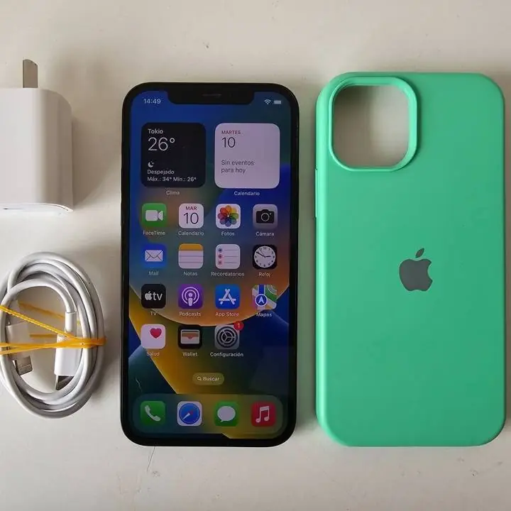 iPhone 12 64gb bat 88% + cable y cargador