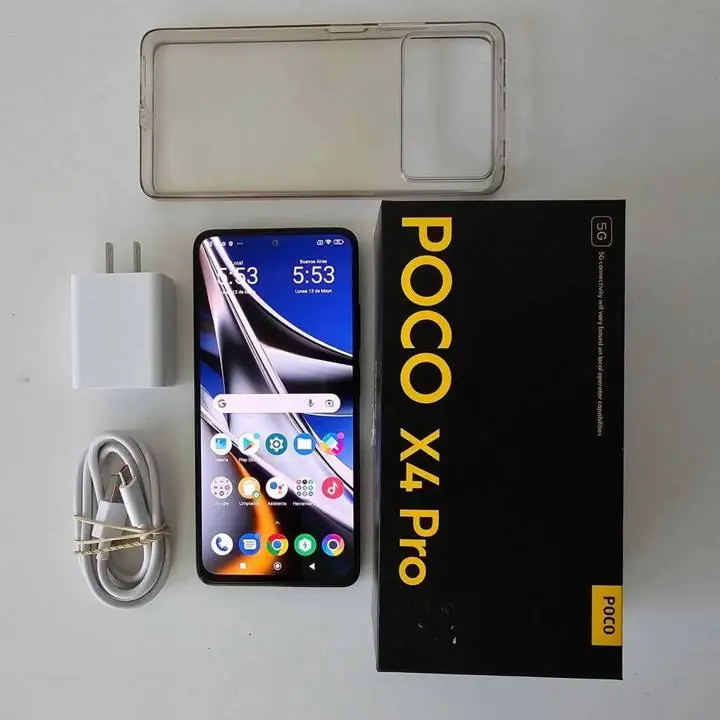 Xiaomi Poco X4 Pro 5g 128gb 6gb ram + cable funda y caja