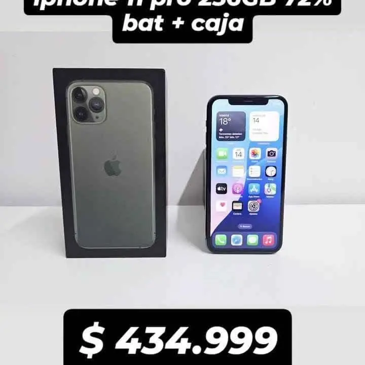 iPhone 11 pro 256GB 72% bat + caja