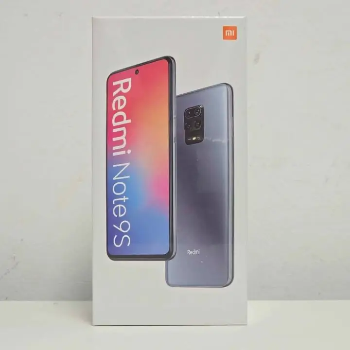Redmi note 9S 128gb 6gb ram blanco