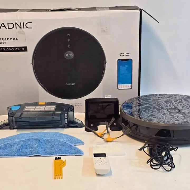 Aspiradora robot gadnic clean duo completa