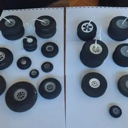 Ruedas para aeromodelismo