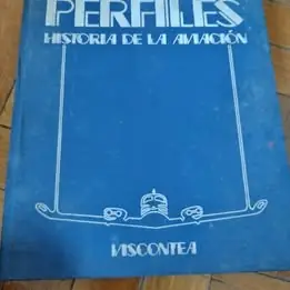 Único tomo de perfiles e historia de la aviación