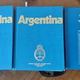 Lote de libros sobre Argentina (1978)