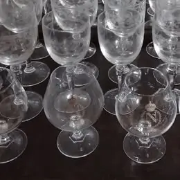 Juego de 6 copas de coñac