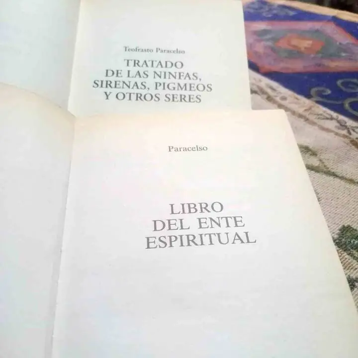 Libros de Paracelso