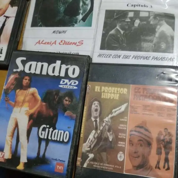 Películas de diferentes temáticas formato CD son 22