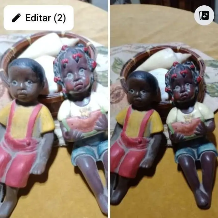 Pareja de negritos