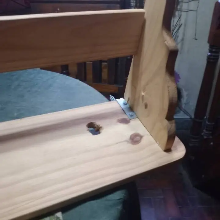 Repisa de madera lista para colgar de 90 CM de largo