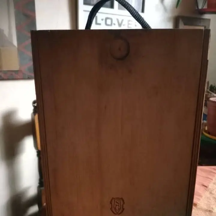 Valija de madera multifuncion