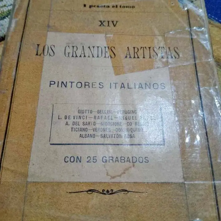 Grandes artistas: pintores italianos