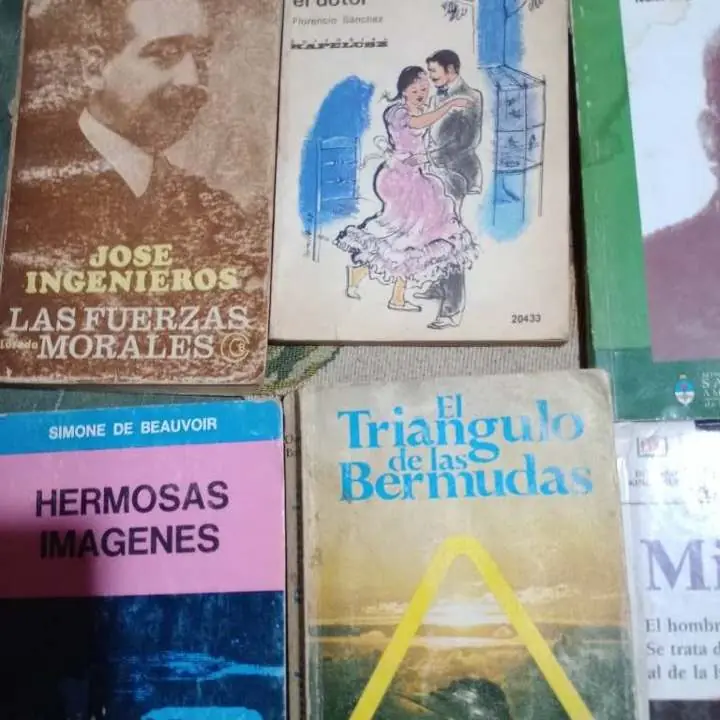 Libros tradicionales diferentes temáticas y autores