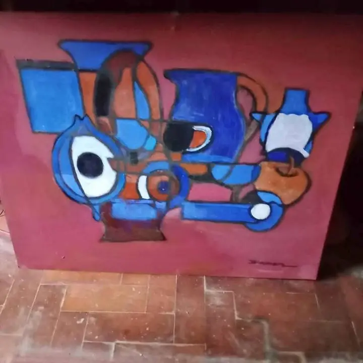 Cuadro al oleo de 76 x 61 cm