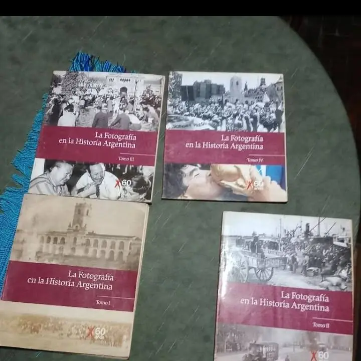 Historia de la fotografía Argentina 4 tomos