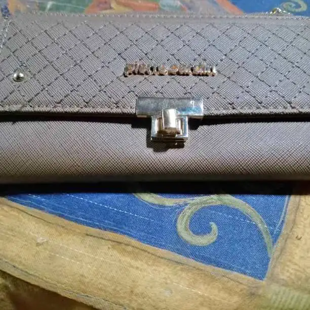 Billetera Pierre Cardin nueva portadocumentos y tarjetero nuevo y Cartera de fiesta