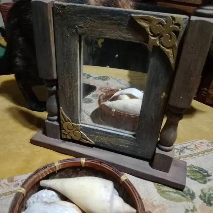 Espejo de mesa Antiguo