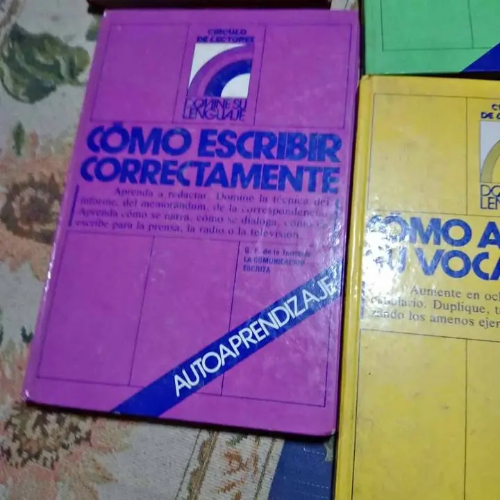 Colección Círculo de lectores Autoaprendizaje 5 tomos a nuevos