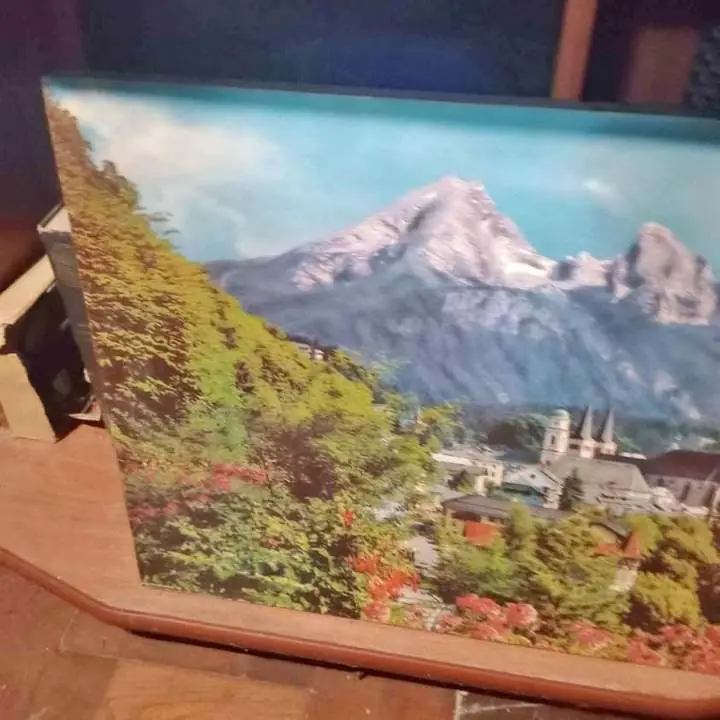 Cuadro lámina Paisaje inglés 70x 48 cm