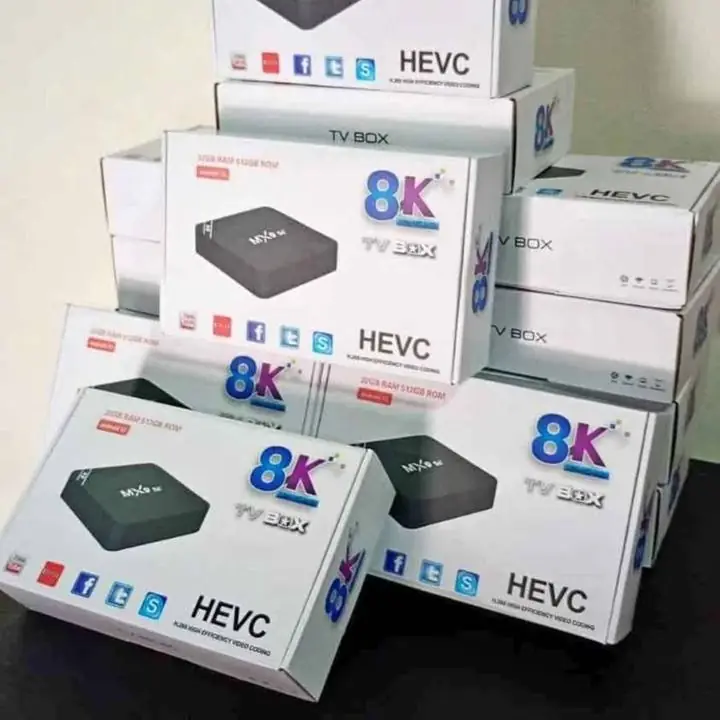Tv box. Mira todas las app. Series. Peliculas