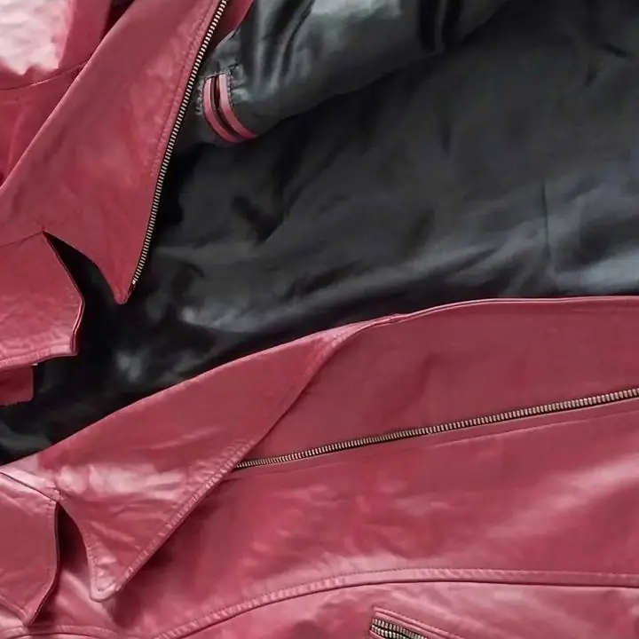 Vendo campera de cuero vacuno nueva talle S Nueva