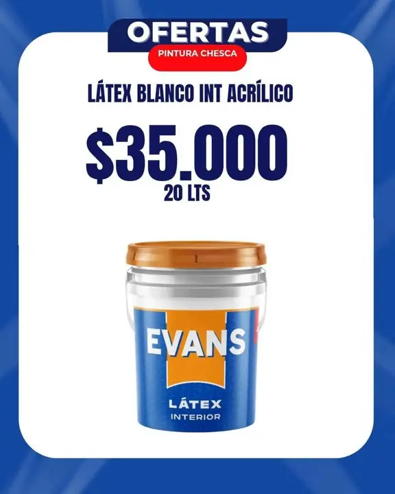 Oferta en pinturas
