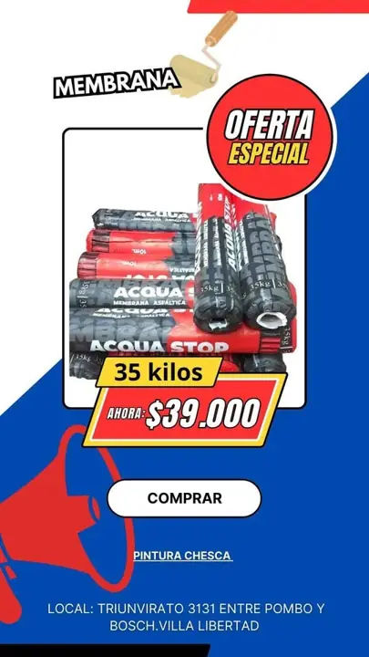 Membrana 35 kilos