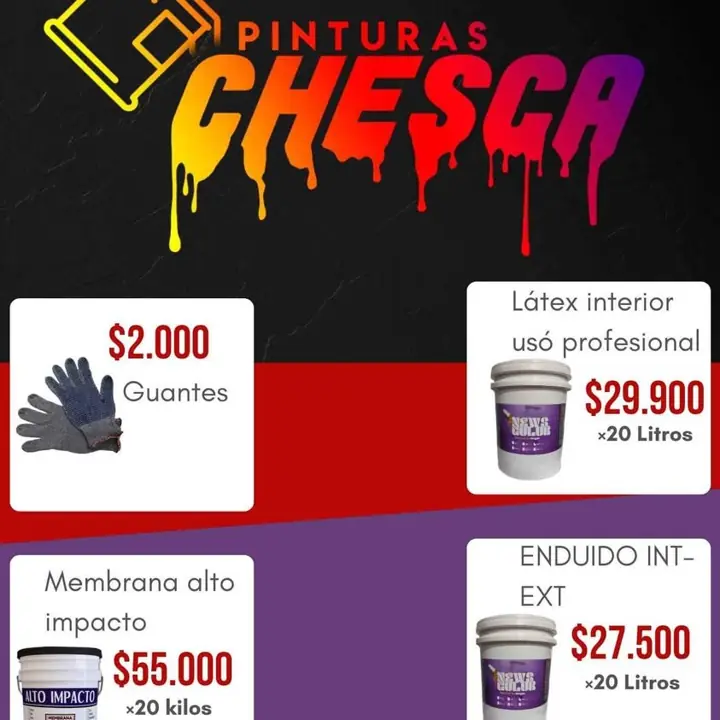 Pinturas en liquidacion
