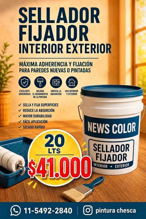 Sellador fijador news color