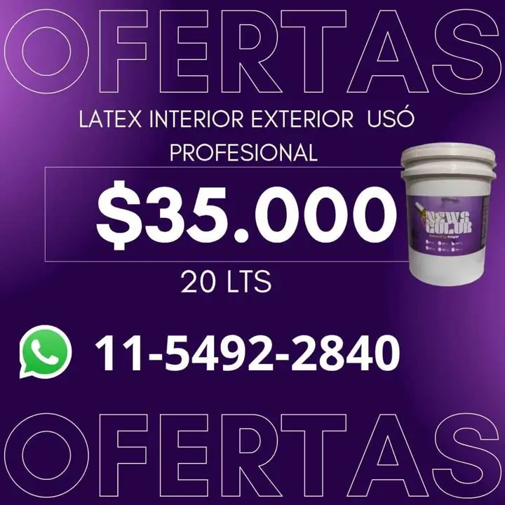 Látex interior exterior