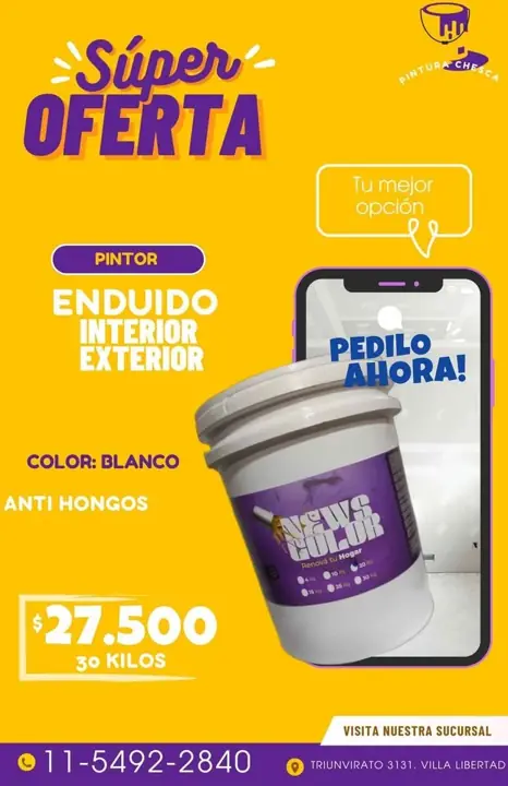 Enduido interior exterior