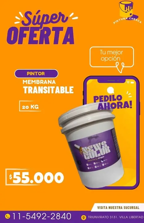Membrana premium transitable
