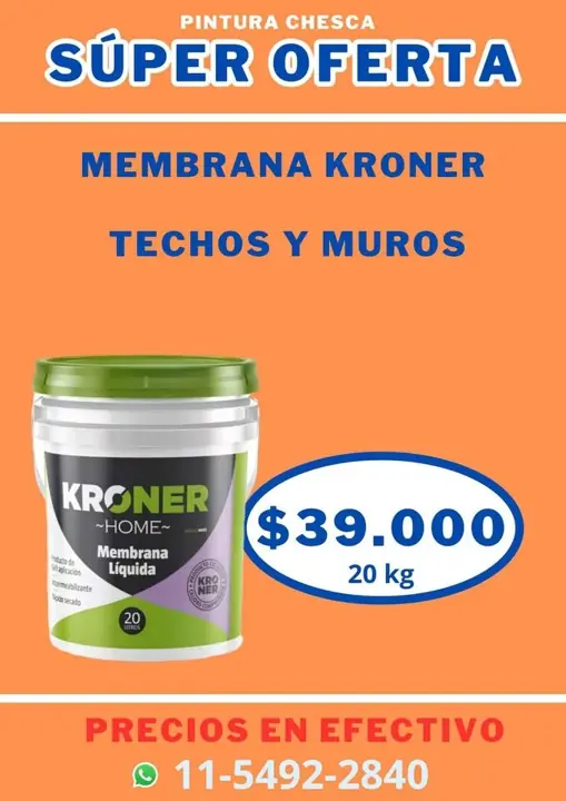 Nos volvimos locos, membrana kroner en liquidación