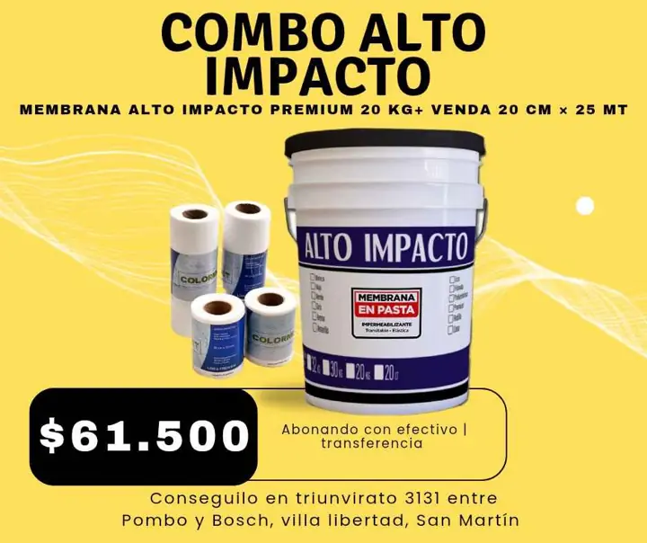 Membrana alto impacto premium