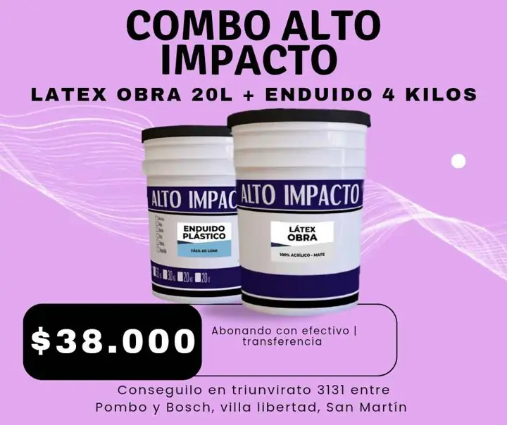 Combo de pinturas