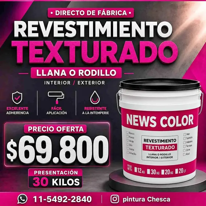 Texturado news color