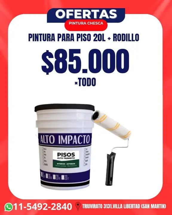 Super oferta en pintura