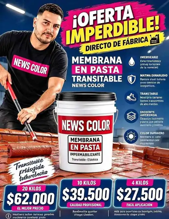 Membrana premium transitable