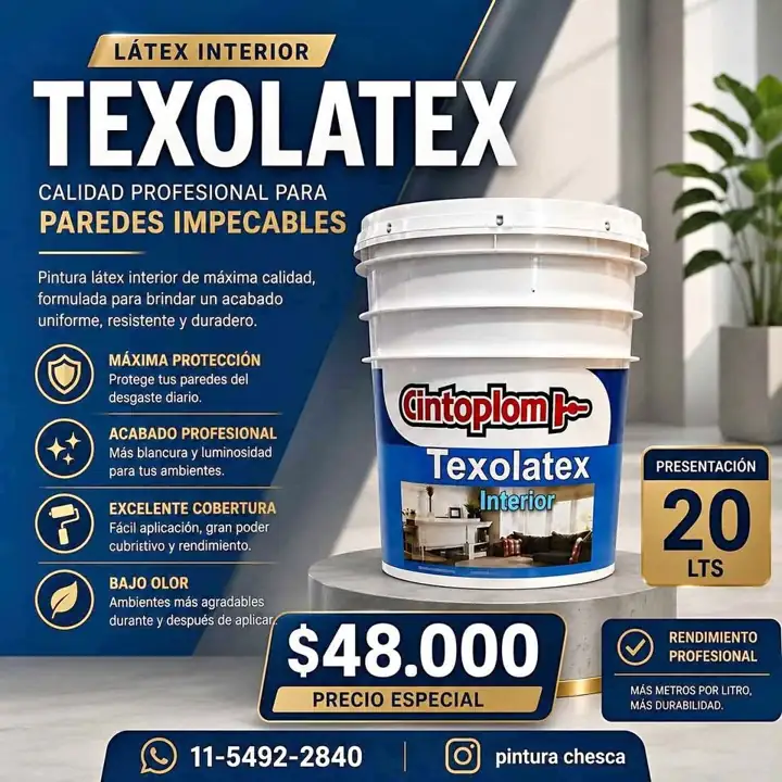Pintura para interior