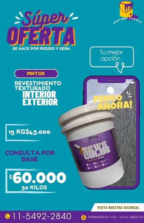 Revestimiento texturado