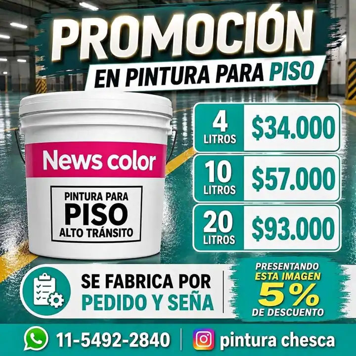 Pintura para piso