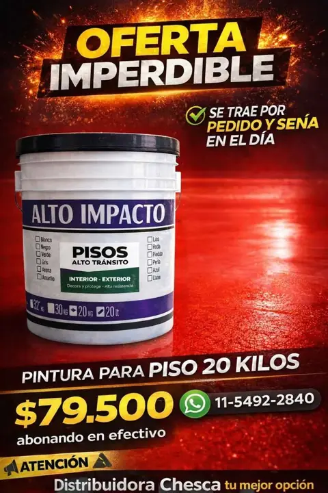 Pintura para piso