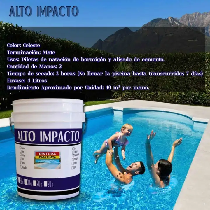 Pintura para pileta